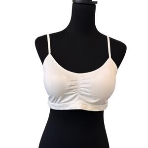 New FREE PRESS Women's White Lightly Padded T-Shirt Bra Size XL